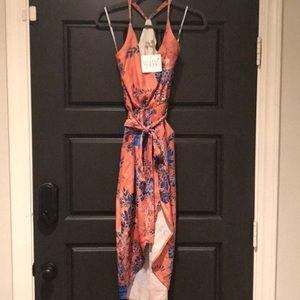 Hello Molly floral high low dress